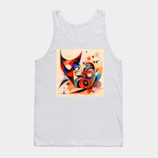 Picasso Style Bat Tank Top